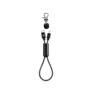 Cáp C to Lightning Hyperdrive Keychain 0.2M MFI iPhone/iPad (HD-CLM302)