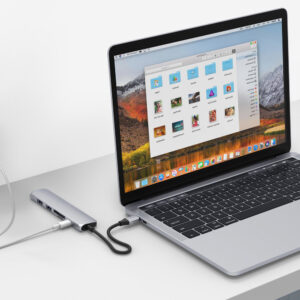 Cổng chuyển Hyperdrive Bar 6-in-1 USB-C hub (HD22E) - Ảnh 2