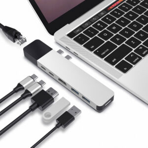 Cổng chuyển Hyperdrive NET 6-in-2 USB-C Hub (GN28N) - Ảnh 5