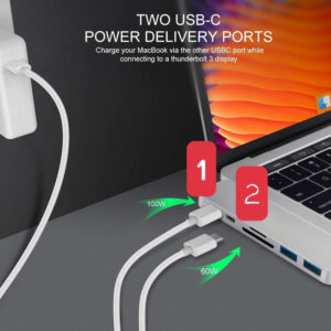 Cổng chuyển Hyperdrive Pro 8-in-2 USB-C Hub (GN28D) - Ảnh 4