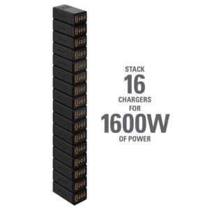 Sạc đa cổng siêu nhỏ HyperJuice Gan 100W 3C1A, PD/PPS/QC3.0 Stackable - HJ417 - Ảnh 8