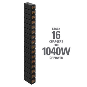 Sạc đa cổng siêu nhỏ HyperJuice Gan 65W 2C1A,PD/PPS/QC3.0 Stackable - HJ414 - Ảnh 7