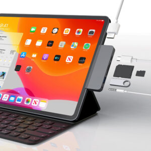 Cổng chuyển chuyên dụng Hyperdrive 6-in-1 HDMI 4K/60Hz USB-C Hub for iPad Pro – HD319B - Ảnh 2