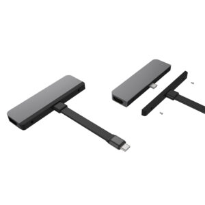 Cổng chuyển chuyên dụng Hyperdrive 6-in-1 HDMI 4K/60Hz USB-C Hub for iPad Pro – HD319B - Ảnh 3