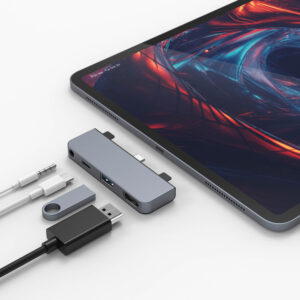 Cổng chuyển chuyên dụng HyperDrive iPad 4-in-1 USB-C Hub for iPad Pro – HD319E - Ảnh 5