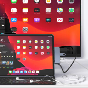 Cổng chuyển chuyên dụng HyperDrive iPad 4-in-1 USB-C Hub for iPad Pro – HD319E - Ảnh 3