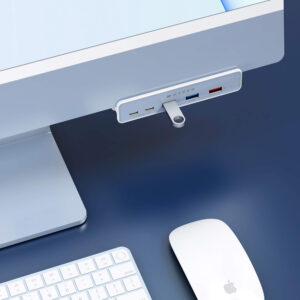 Cổng Chuyển Chuyên Dụng IMAC 24″ HyperDrive 5-IN-1 USB-C Hub – HD34A6 - Ảnh 2