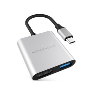 Cổng chuyển Hyperdrive 3-in-1 4k HDMI Hub USBC (HD259A)