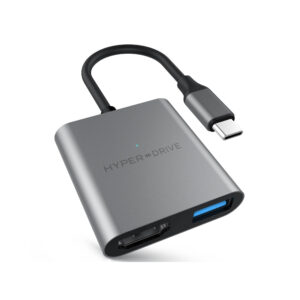 Cổng chuyển Hyperdrive 3-in-1 4k HDMI Hub USBC (HD259A) - Ảnh 2