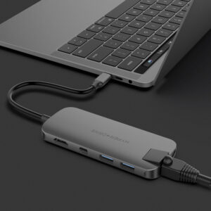 Cổng chuyển Hyperdrive slim 8-in-1 USB-C Hub (HD247B) - Ảnh 6