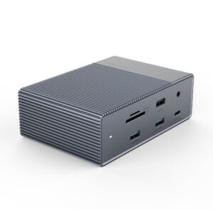 Cổng chuyển HyperDriver GEN2 16 IN 1 Thunderbolt 3 Docking Station Kiêm Bộ nguồn DC 180W For MB/Chorm/PC/Laptop – HD-G2TB3 - Ảnh 10