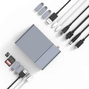 Cổng chuyển HyperDriver GEN2 16 IN 1 Thunderbolt 3 Docking Station Kiêm Bộ nguồn DC 180W For MB/Chorm/PC/Laptop – HD-G2TB3 - Ảnh 4