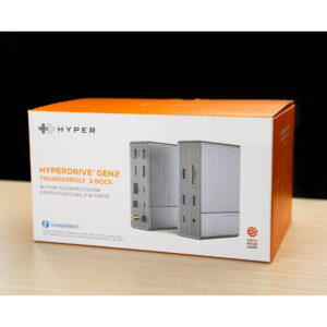 Cổng chuyển HyperDriver GEN2 16 IN 1 Thunderbolt 3 Docking Station Kiêm Bộ nguồn DC 180W For MB/Chorm/PC/Laptop – HD-G2TB3 - Ảnh 2