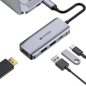 Cổng chuyển HyperDriver 4-in1- HDMI 4K/60Hz USB-C Hub – HD41 - Ảnh 4