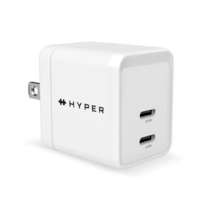 Sạc nhanh HyperJuice GAN II cho iPhone 14, Dual USB-C PD 35W / PPS 33W - HJG35NA - Ảnh 2