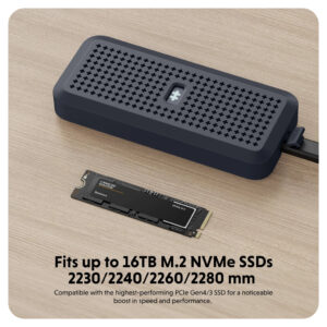 HYPERDRIVE NEXT USB4 NVME SSD ENCLOSURE - HD5001GL