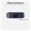 HYPERDRIVE NEXT USB4 NVME SSD ENCLOSURE - HD5001GL
