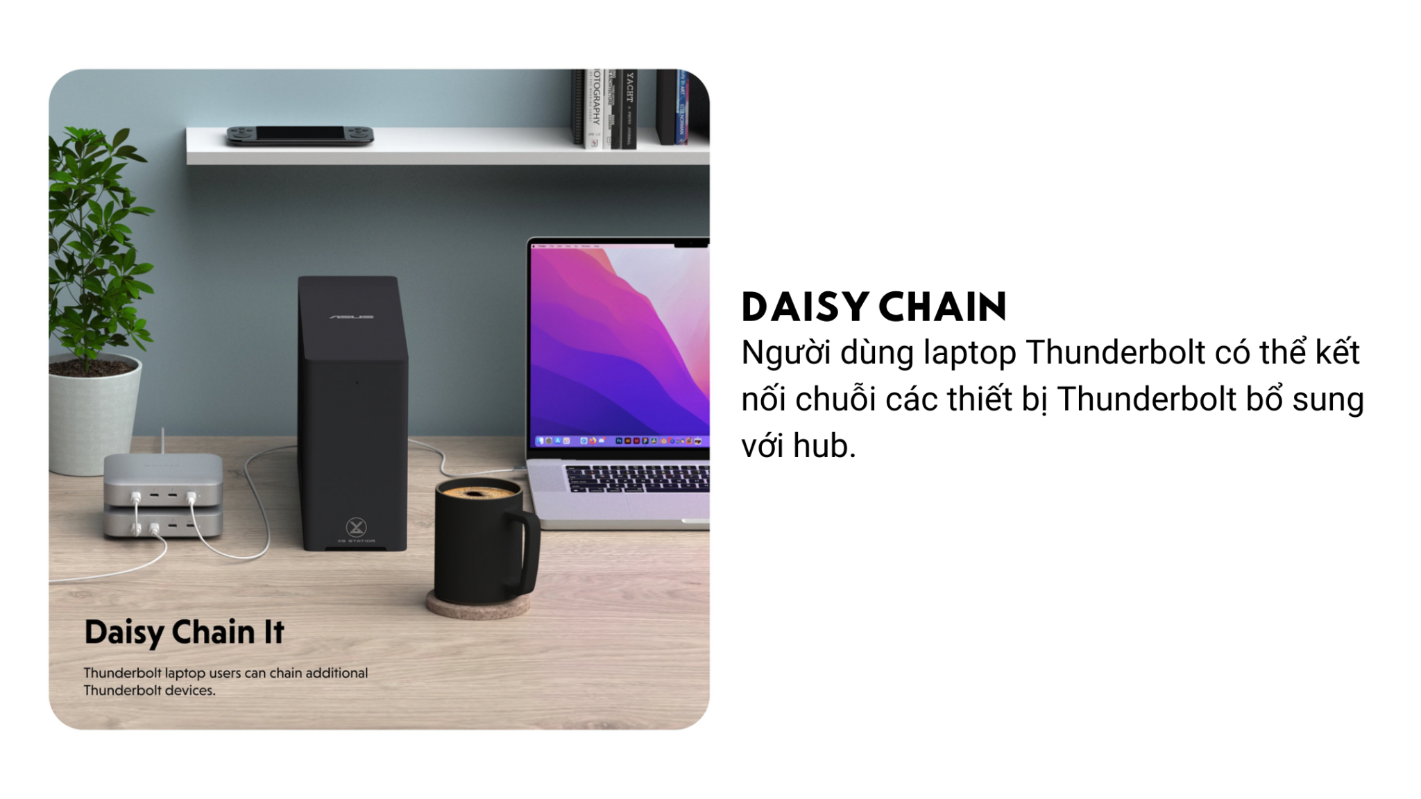 Hub Chuyển Kiêm Bộ Cấp Nguồn Hyper Thunderbolt 4 Power – HDTB4PH