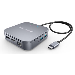 Hub Di Động Đa Cổng Hyper-HyperDriver Thunderbolt 3 Dock - HDTB3TD