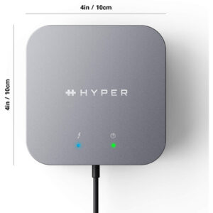 Hub Di Động Đa Cổng Hyper-HyperDriver Thunderbolt 3 Dock - HDTB3TD - Ảnh 8