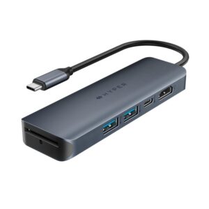 Cổng chuyển chuyên dụng Hyperdrive Next 6 Port Usb C-Hub Cho Laptop/Macbook (HD4002)