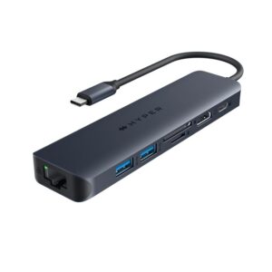 Cổng chuyển chuyên dụng Hyperdrive Next 7 Port Usb C-Hub Cho Laptop/Macbook (HD4003)