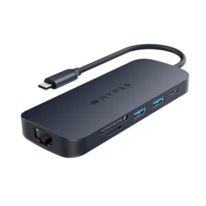 Cổng chuyển chuyên dụng Hyperdrive Next 8 Port Usb C-Hub Cho Laptop/Macbook (HD4004)