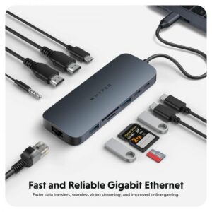 Cổng chuyển chuyên dụng Hyperdrive Next 11 Port Usb C-Hub Cho Laptop/Macbook (HD4006) - Ảnh 5