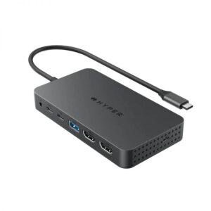 Cổng chuyển Hyperdrive Next Dual 4k HDMI 7-in-1 (2 màn hình) USB-C Hub For Macbook M1/M2/M3 (HD7002)