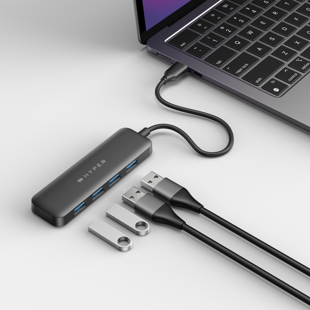 HyperDrive Next - HD5002GL Với 4 Cổng USB-A 5Gbps 