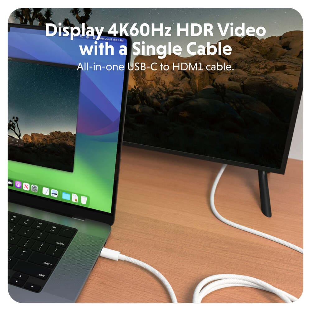 cáp chuyển hai đầu type c to hdmi hyper hg6007gl hypervietnam (2)