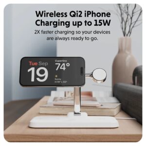 BỘ SẠC KHÔNG DÂY HYPERJUICE NEXT Qi2 MAGNETIC CHARGING STAND 4-IN-1 PORTABLE & TRAVEL ĐI KÈM ADAPTER SẠC 45W HJ3004WHGL hypervietnam (14)