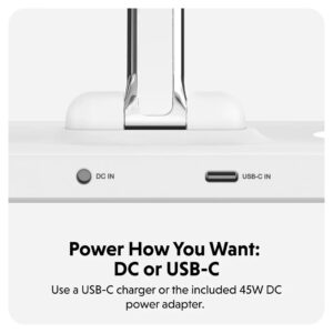 BỘ SẠC KHÔNG DÂY HYPERJUICE NEXT Qi2 MAGNETIC CHARGING STAND 4-IN-1 PORTABLE & TRAVEL ĐI KÈM ADAPTER SẠC 45W HJ3004WHGL hypervietnam (9)