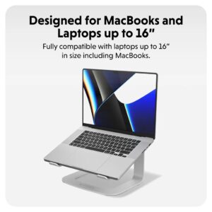 Giá Đỡ Công Thái Học HyperSpace Ergonomic Laptop Stand - HS1110WHGL - Ảnh 4