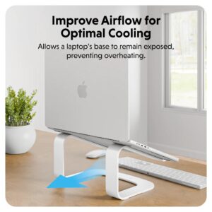 Giá Đỡ Công Thái Học HyperSpace Ergonomic Laptop Stand HS1110WHGL hypervietnam (5)