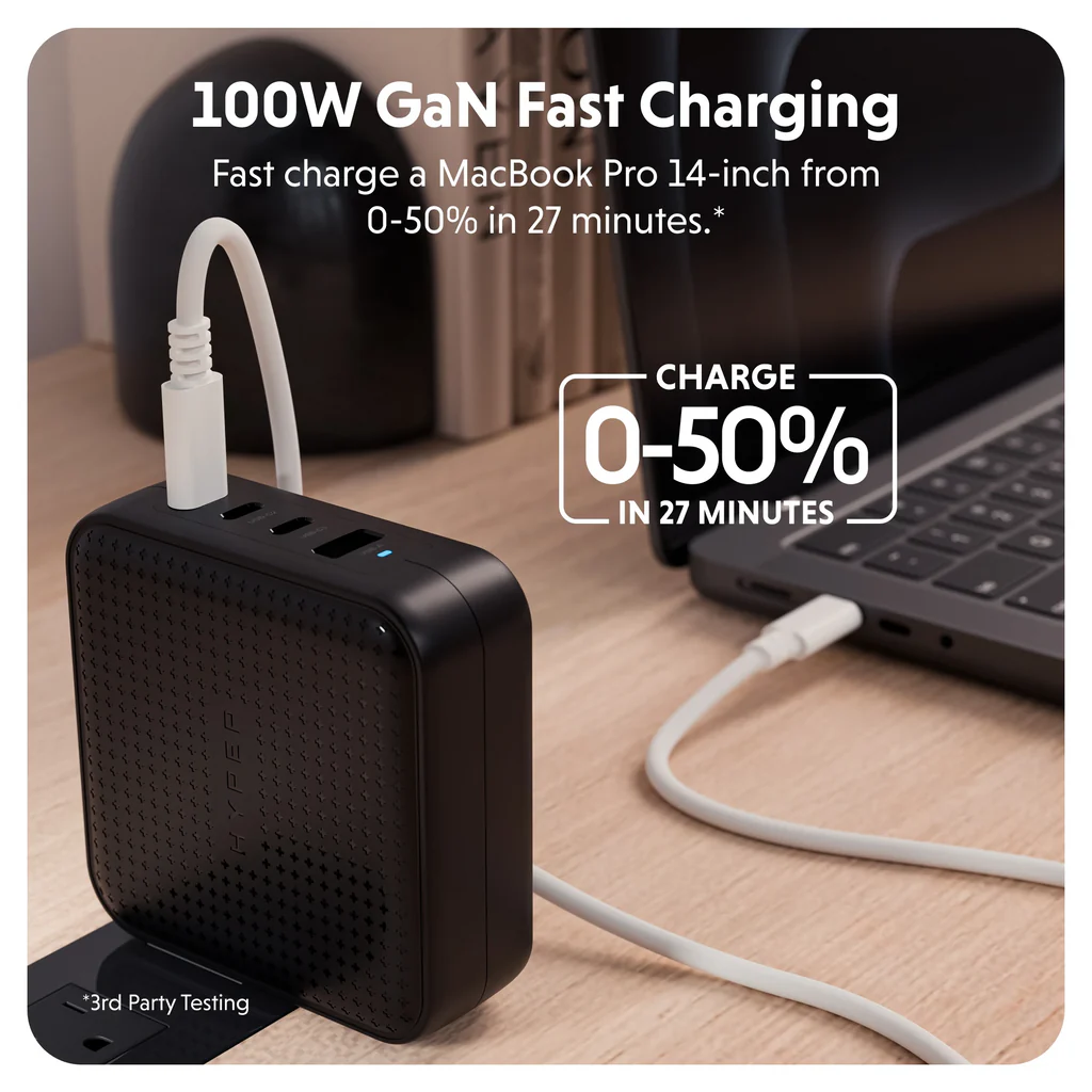 Sạc Đa Năng Hyperjuice 100W USB-C GaN Travel Charger 4 Ports HJ1002 hypervietnam (12)