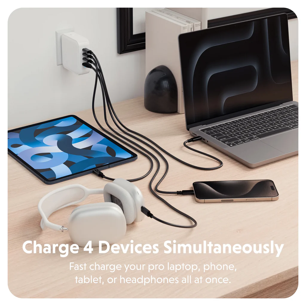 Sạc Đa Năng Hyperjuice 100W USB-C GaN Travel Charger 4 Ports HJ1002 hypervietnam (24) Sạc Đa Năng Hyperjuice 100W USB-C GaN Travel Charger 4 Ports HJ1002 hypervietnam (24)