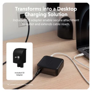 Sạc Đa Năng Hyperjuice 100W USB-C GaN Travel Charger 4 Ports HJ1002 - Ảnh 13