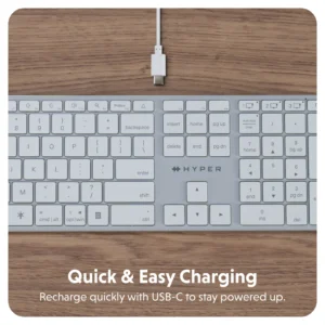 Bàn Phím HYPER HyperSpace Bluetooth Wireless Keyboard - HS2310US - Ảnh 7