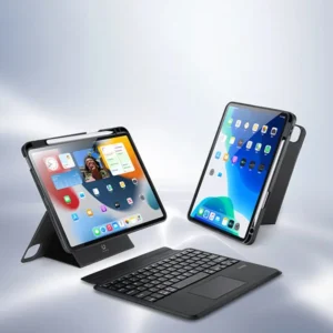 Bàn Phím Bluetooth Kiêm Bao Da iPad Dux Ducis Series DK