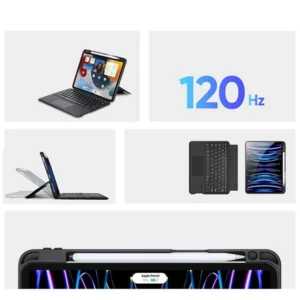 Bàn Phím Bluetooth Kiêm Bao Da iPad Dux Ducis Series DK