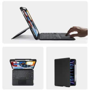 Bàn Phím Bluetooth Kiêm Bao Da iPad Dux Ducis Series DK