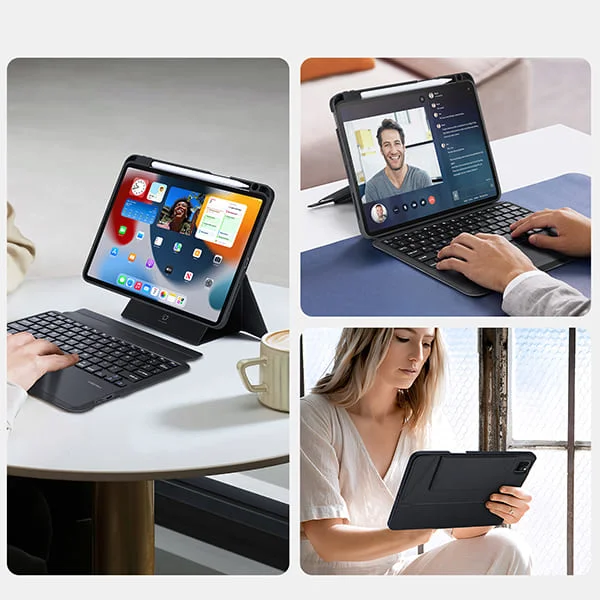 ban-phim-bluetooth-dux-ducis-series-dk-05 Bàn Phím Bluetooth Kiêm Bao Da iPad Dux Ducis Series DK