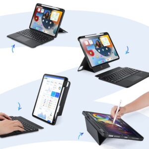 Bàn Phím Bluetooth Kiêm Bao Da iPad Dux Ducis Series DK
