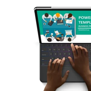 Bàn Phím Bluetooth Kiêm Bao Da iPad Dux Ducis Series MK - Ảnh 4
