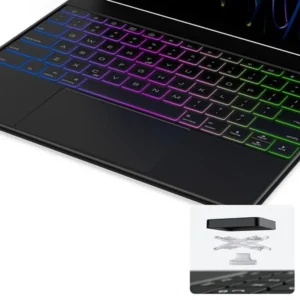 Bàn Phím Bluetooth Kiêm Bao Da iPad Dux Ducis Series MK - Ảnh 7