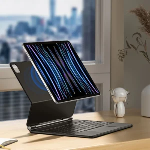 Bàn Phím Bluetooth Kiêm Bao Da iPad Dux Ducis Series MK - Ảnh 10