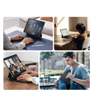 Bàn Phím Bluetooth Kiêm Bao Da iPad Dux Ducis Series MK - Ảnh 11