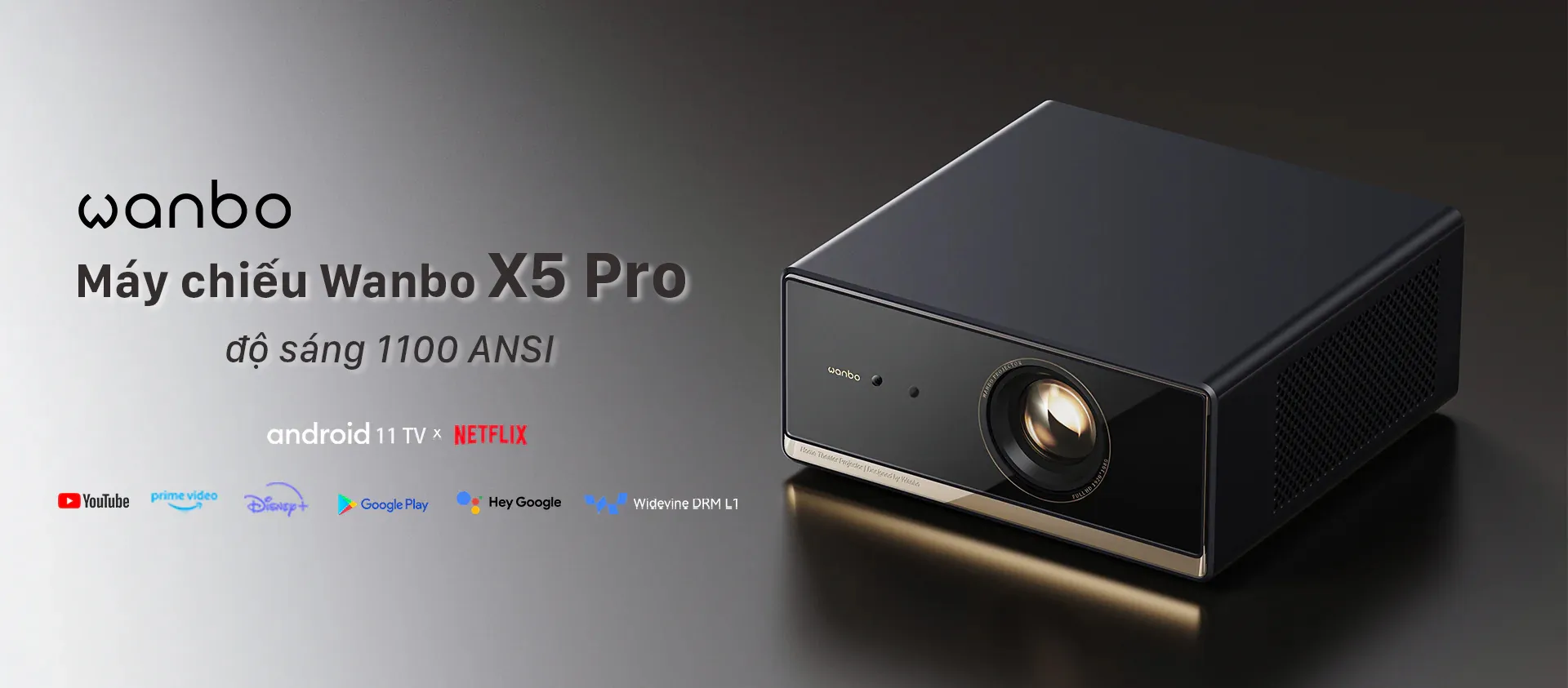 Máy Chiếu Wanbo X5 Pro Phiên Bản 2025