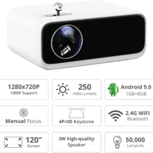Máy Chiếu Mini Wanbo TT - Ảnh 2